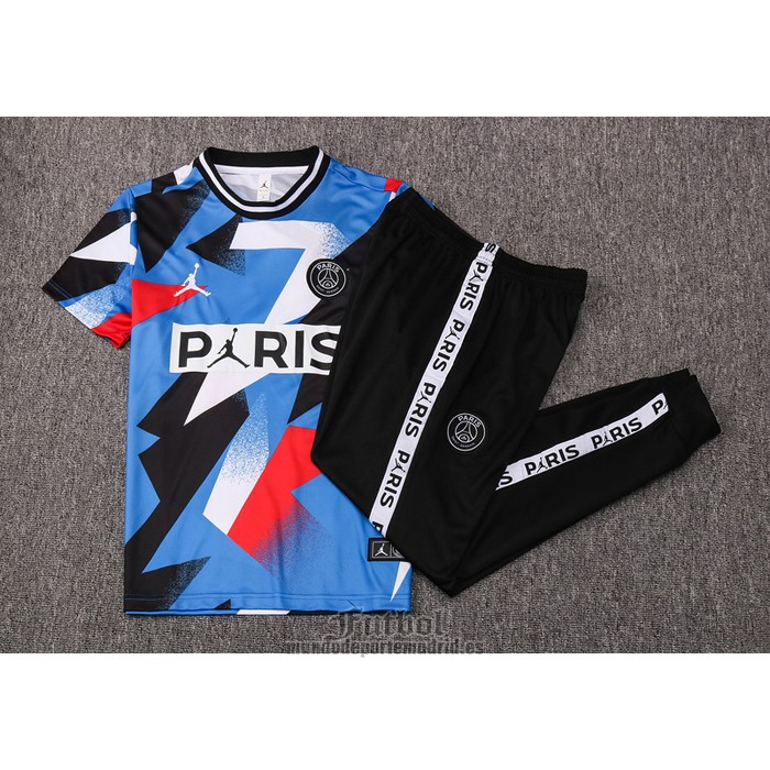 Chandal del Paris Saint-Germain Manga Corta 2020-2021 Azul